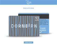 Tablet Screenshot of inside-dornbirn.com